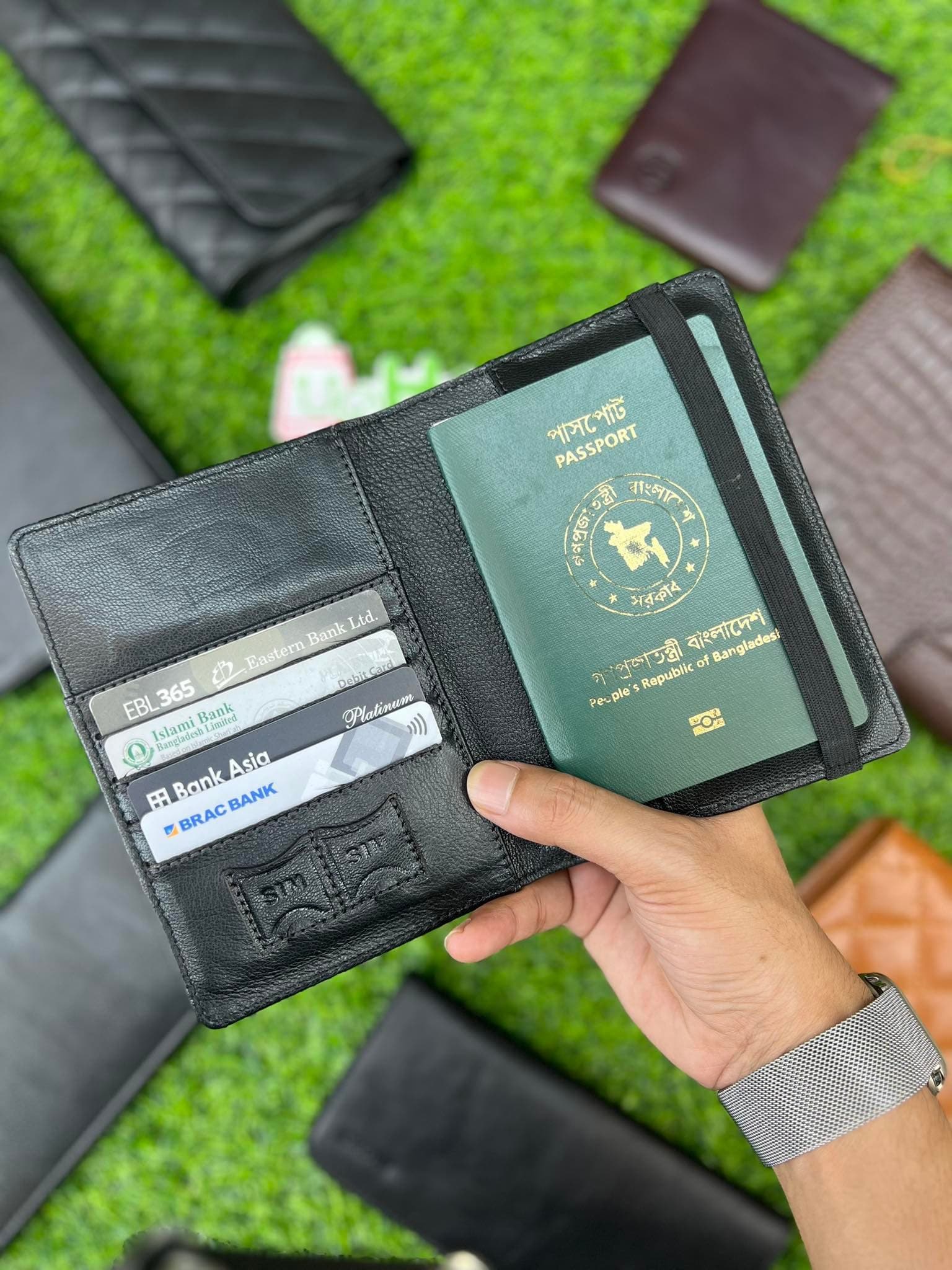 Premium Genuine Leather Passport Cover