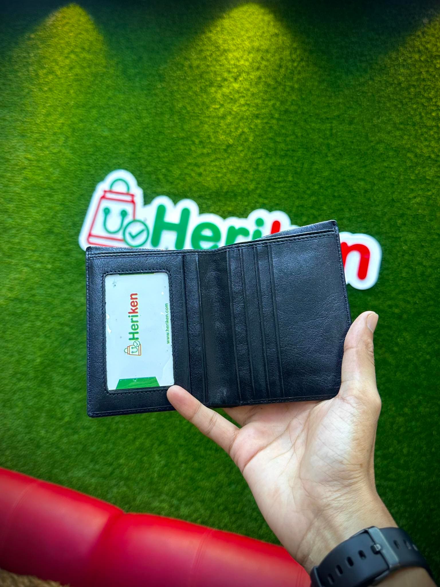 Premium Soft Genuine Leather Slim Bifold Wallet